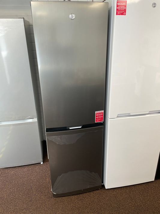 Hoover frost free fridge freezer …. Brushed steel effect