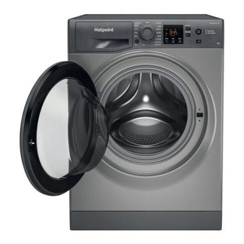 HOTPOINT 9KG 1400 WASHING MACHINE .NSWR945CGK – bargain-appliances-n.i