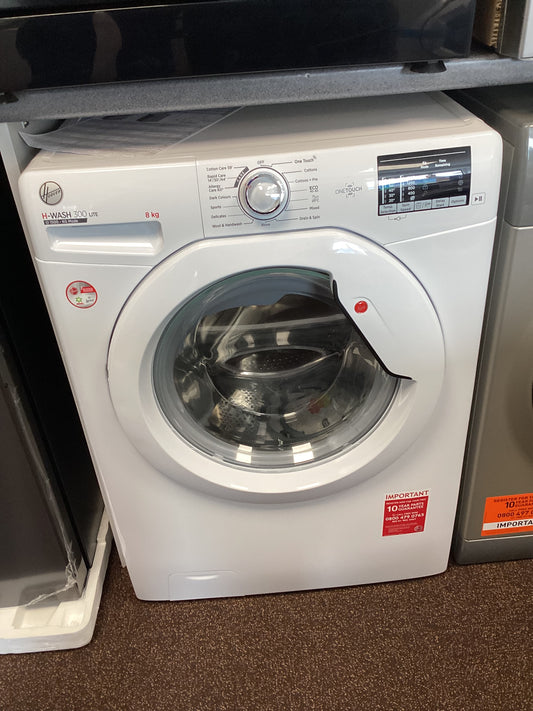 hoover 8kg 1400 washing machine H3W48te