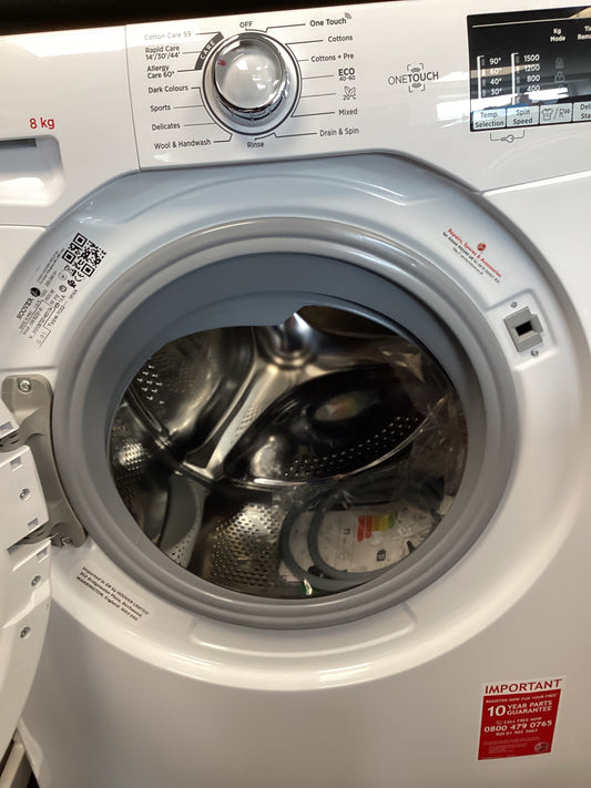 hoover 8kg 1400 washing machine H3W48te